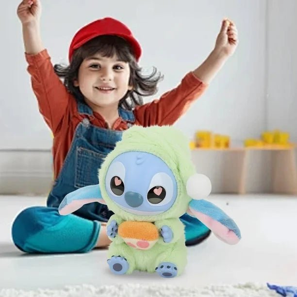 Disney – Bunny Stitch Fuzzy Plush Keychain