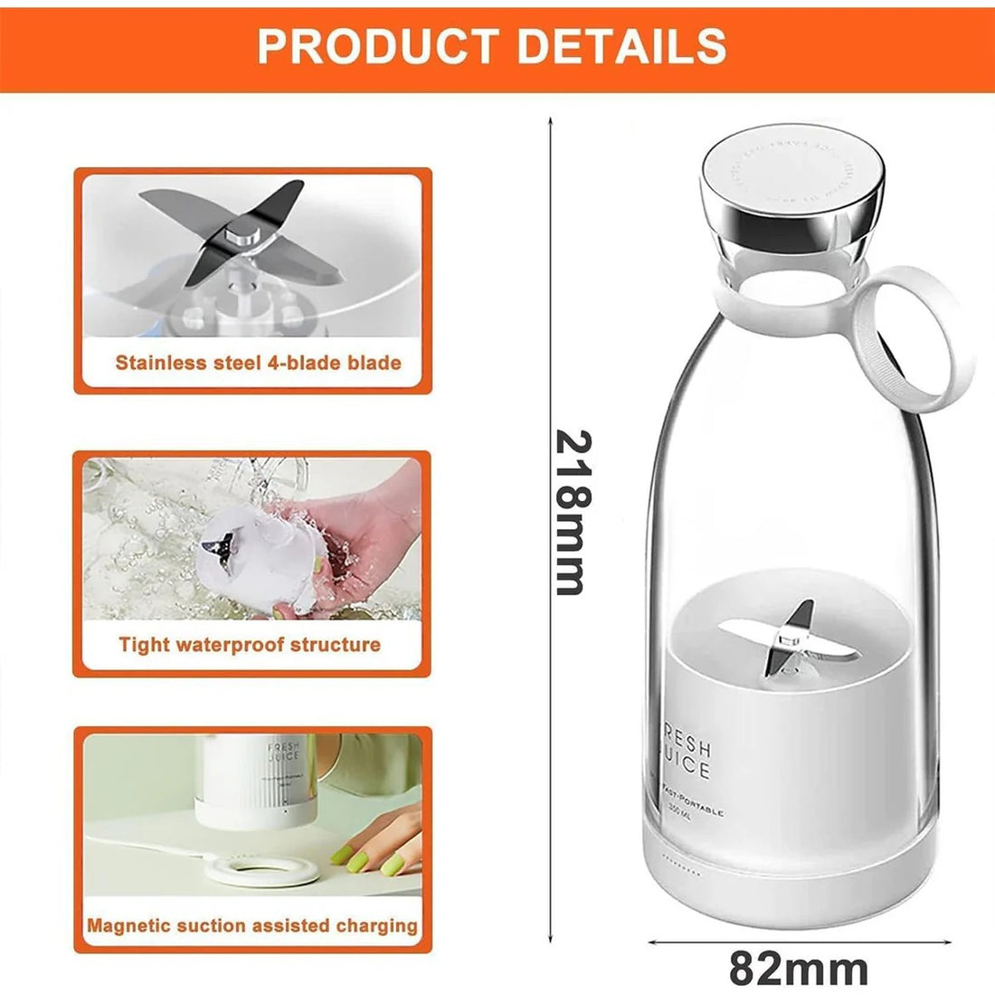 PRIMOPLUS Portable Blender