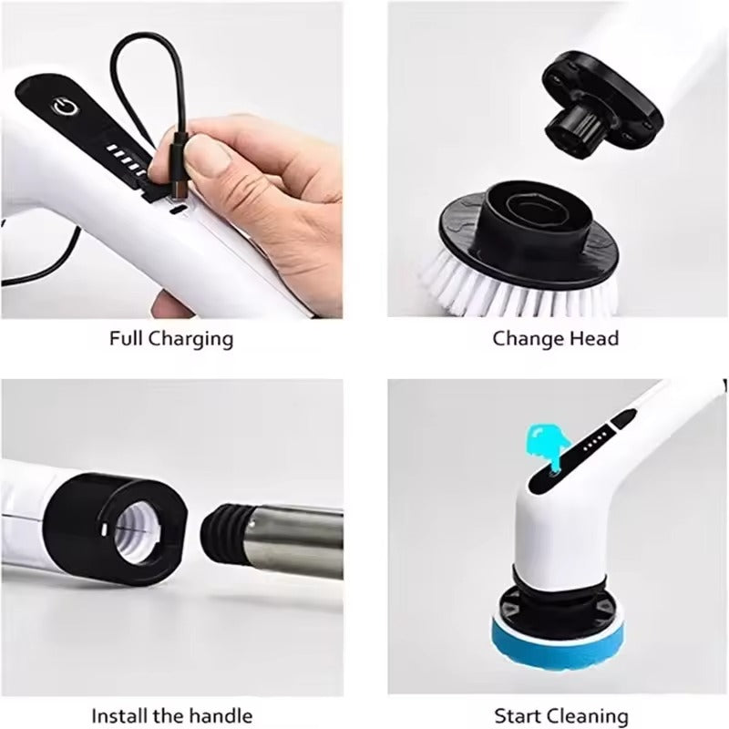 9 in 1 Electric Cleaning Brush