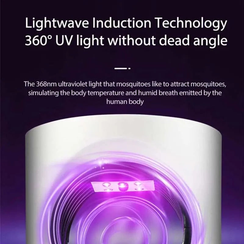 USB Rechargeable Radiationless Electric Mosquito Killer Lamp